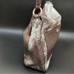 Coach Vintage Y2K  10170 Chelsea Metallic Distressed Pebbled Leather Hobo Bag Photo 4