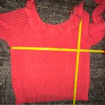 Anthropologie  Women’s Size XL Pink Fluffy Ruffled Boatneck Sweater Photo 7