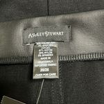 Ashley Stewart  Skirt Sz 26/28 Faux Leather Black Work/Office Special Occasion Photo 3