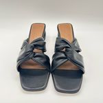 Journee Signature Sandals Womens 8.5 Black Leather Charlize Dress‎ MSRP $149 NEW Photo 2