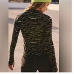 Free People NWOT  Movement High Jump Printed Logo Long Sleeve Top Photo 3