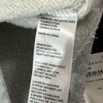 Good American  Heather Grey Fleece Shirt Jacket Size 3/4 NWT $129 Cozy Button Up Photo 8