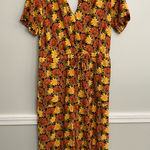 Topshop Fall Colors Floral Jumpsuit Photo 0