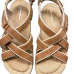 Eddie Bauer WOMENS  Driven Whiskey Hiking Sport Sandals Brown Size 7 EUC #3177 Photo 1