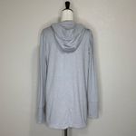 Athleta Gray Uptempo Wrap Noreweigan Hooded Cardigan Sweater Photo 8