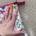 Clinique NEW Cosmetic Case Abstract Beauty Tools Makeup Bag Multipurpose NWOT Photo 6