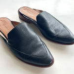 Madewell Frances Loafer Mule True Black LeatherSlip On Womens Size 7.5 M Shoes Photo 0