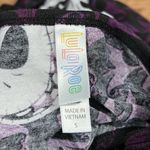 LuLaRoe  size small women’s short sleeve hi low Halloween Jack Skellington & bats Photo 3