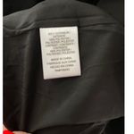 Bobeau Solid Black Long Length Front Pockets Double Breasted Blazer Size Large Photo 8