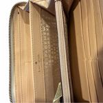 Kate Spade  Rainbow Stripe Zip Around Wallet Leather Multicolor Photo 3