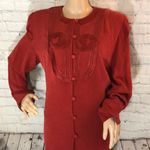 Adrianna Papell Orange Silk Skirt Suit NWT 16 Photo 1