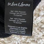 For Love & Lemons Black Joggers with Relaxed Fit Photo 5