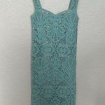 Free People Intimately Bodycon Lace Tank Dress Aqua Size XS/S Photo 3