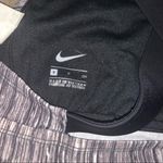 Nike  black and white workout athletic tank Top Photo 5