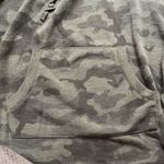 Jane and Delancey  military print pullover hoodie sweatshirt.  Size S. Photo 3