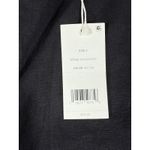 Vince NWT ‎ Wide Leg Cropped Pants Women Sz 8 Black Linen Blend Minimalist Career Photo 5