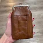 Brown Cigarette Pouch Case Holder Bag Clasp Smoker Photo 2