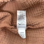 Nation Ltd  Gauze V-Neck Blouse Rust Orange 100% Cotton Women’s XL Photo 7