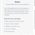 Abercrombie & Fitch | Elevated Ribbed Knit Cardigan in Light Tan Size XS Photo 2