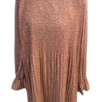 Wishlist Apparel Large Pleated Dress Ruffled Collar Cottage Lined Photo 0