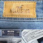 Hollister Flare Jeans Women’s 4/27 High Rise Indie Y2K Skater Light Wash Denim Photo 6