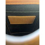 Isadora Cuoio Brown Leather Crocodile Crossbody Gold Tone Purse Made in Italy Photo 15