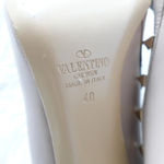 Valentino Garavani Beige Rockstud Cross Strap High Heel Pumps Photo 13