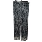 Fever Boudre Black White Crinkle Pleated Pull Photo 3