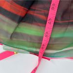 Badgley Mischka NWT Belle  Remi Georgette printed strapless one-sleeve midi dress Photo 7