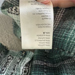 Free People Green Redwood Flannel Plaid Babydoll Mini Dress Size Medium Photo 8