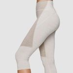 Outdoor Voices  Tech Sweat Two Tone Coyote Atmosphere Crop Leggings Sand Beige S Photo 1