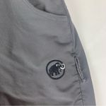 Mammut women's size small Dark Gray Outdoor lined Pants softech Black Photo 6