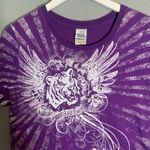 LSU Creative Apparel Fan TShirt Ladies Size XL Tigers Purple Photo 1