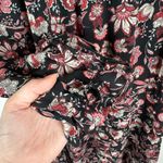 Talbots  Womens‎ Floral Midi Dress Sz XS Long Sleeve Boho Cottagecore Fall Modest Photo 4