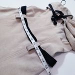 Alexis RARE  100% Genuine Leather Suede Belted Halter Dress with Side pockets Photo 7