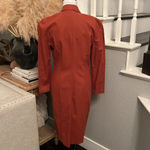 Pia Rucci Vintage Button Front Blazer Dress Size 6 Red Photo 4