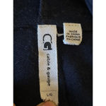 Cable & Gauge Women's  Navy Blue Hoodie, size Large Photo 3