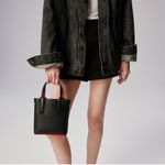 Christian Louboutin  Cabata Mini Spiked Tote Black/Red | Sold Out Online | NWOT Photo 4