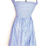 J.Crew gingham off the shoulder dress Photo 5