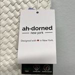 Ahdorned | Vegan Tote Bag w/ Lemon Removable Crossbody Strap 🍋 White Photo 3