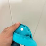 Lululemon Pace Rival Space Dye Twist Cropped Blue Leggins Size 4 Photo 10