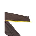 Eileen Fisher Brown Comfortable Organic Cotton Pull Up Slim Ankle Pant Large Photo 3