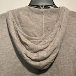 Rachel Zoe - Cashmere Blend LOVE Hoodie Drawstring Hi-Low Side Vents- Size XL Photo 5