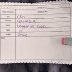 Columbia Womens Capri Size 10 Camo Leggings Omni-Shield Advanced Repellency Photo 5