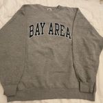 Brandy Melville Gray Crew Neck Photo 0