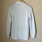 Maeve  white knit turtle neck sweater Photo 9