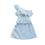 Lilly Pulitzer New Josey Dress Resort White Flower Petal Eyelet Size 0 Photo 2