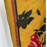 Women's Boho Indie Mustard Yellow Floral Kimono Cardigan Poncho Lightweight OS Size undefined Photo 5