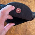 Vintage HOBO brand fold over leather Crossbody Black Photo 5