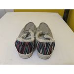 Tommy Bahama Womens Shoe Size 7.5 Slip On Shoe Gray Fabric Faux Fur Lined Shoe Photo 3